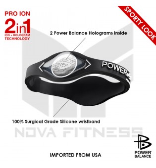Power Balance Band with Two Holograms and Silicone Power Balance Band with Two Holograms and Silicone