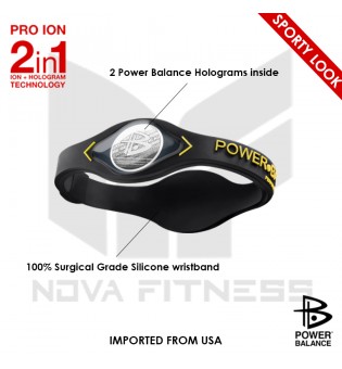 Power Balance Band with Two Holograms and Silicone Power Balance Band with Two Holograms and Silicone